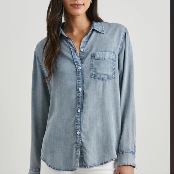 Rails VERY SOFT denim color shirt - Picture 2 of 9